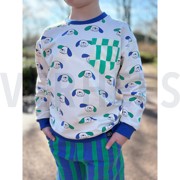 BAUMWOLLE POPELINE GOTS KAROS JENNIFER BOURON ROSA/BRAUN (thumbnail) #6